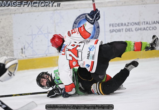2022-02-13 Valpellice Bulldogs U19-Hockey Valdifiemme (4-0)